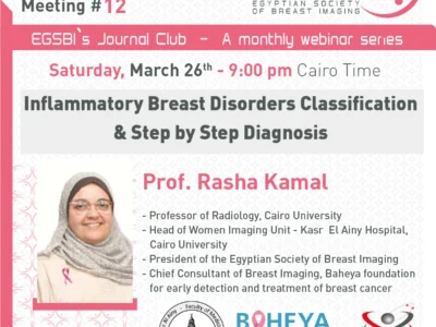 12- Rasha Kamal – Inflammatory breast diseases – 2022