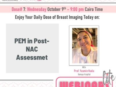 Dose # 7 PEM in post NAC response assessment Dr. Yasmin Nada