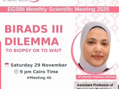 46- Marwa Makboul BI-RADS 3 lesion, to biopy or to wait