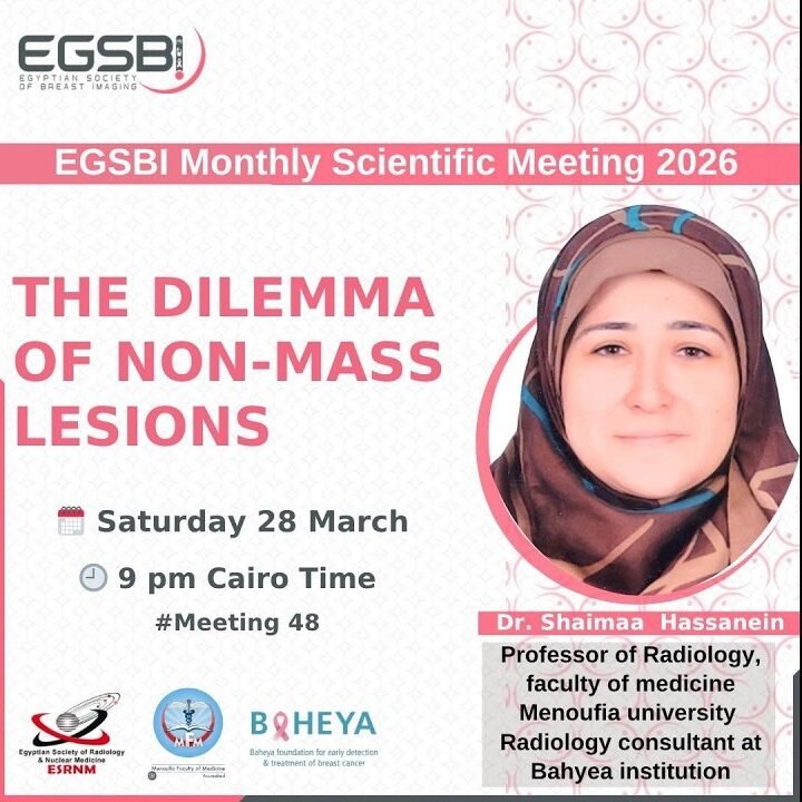 48 – Dr. Shaimaa Hassanien – Non mass lesion Dilemma – 2026